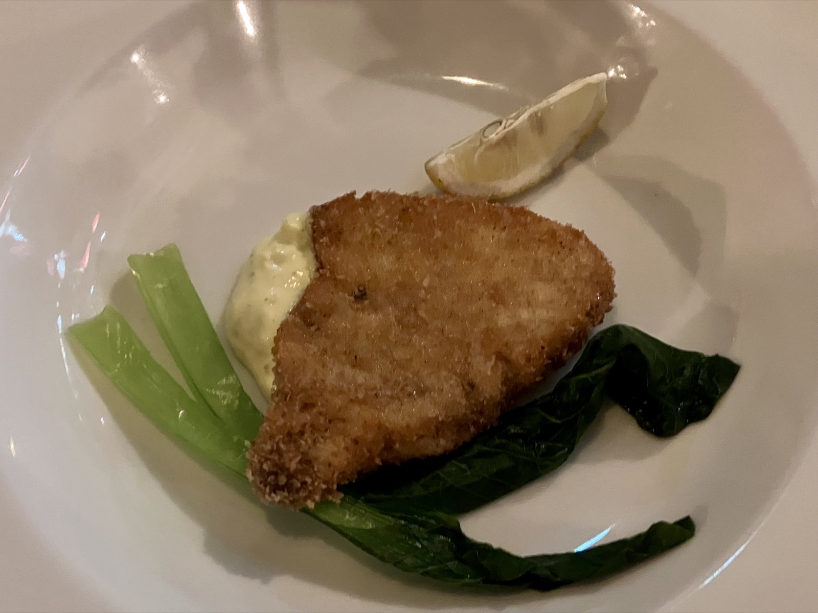 白身魚のフリット 自家製タルタル